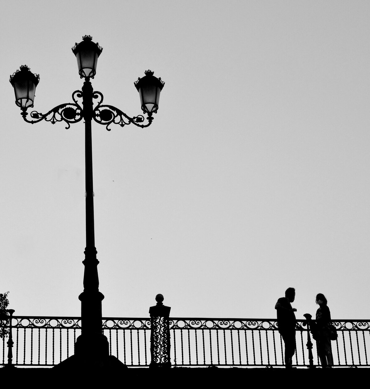 Streetlamp at Dusk