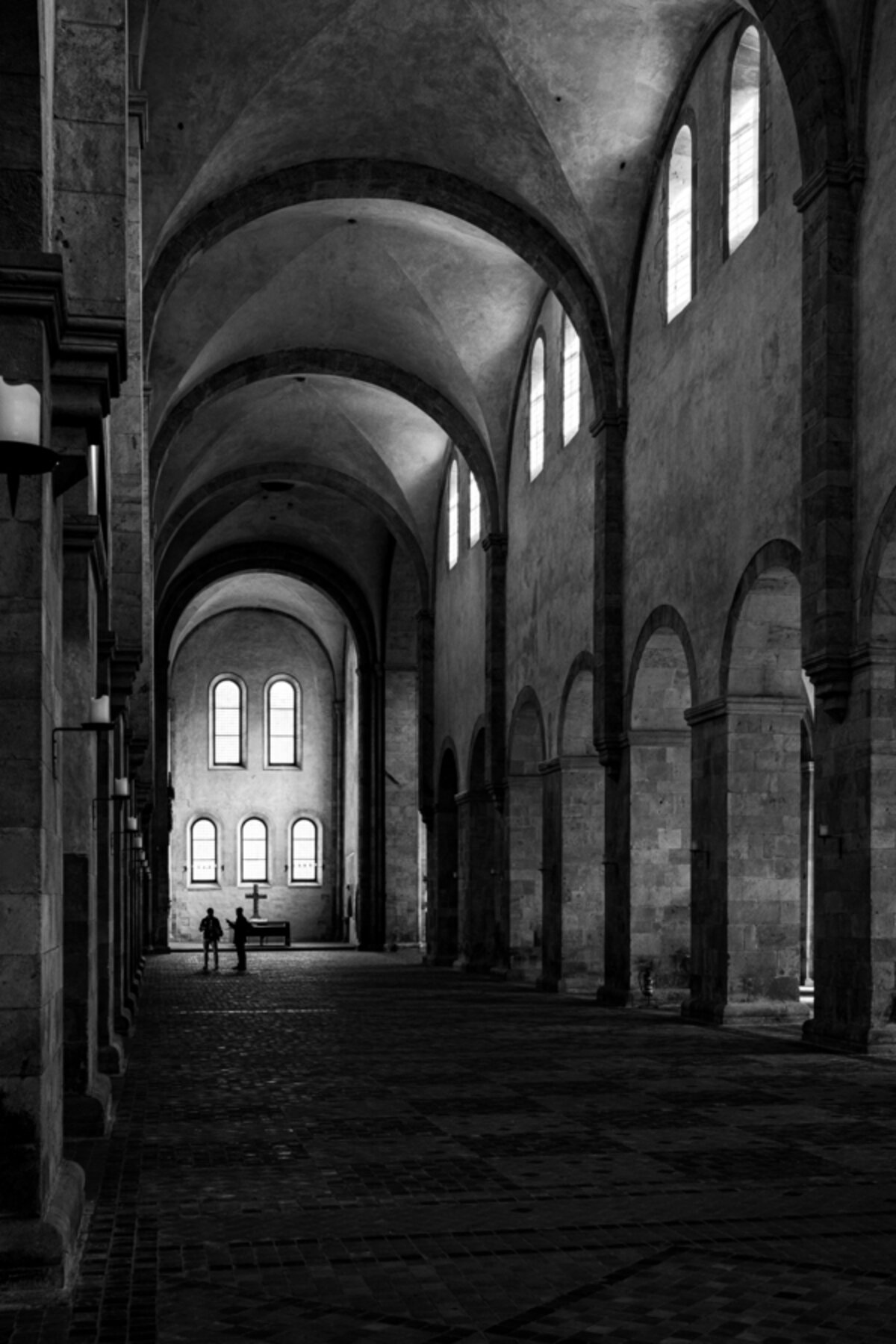 Silence within cold walls